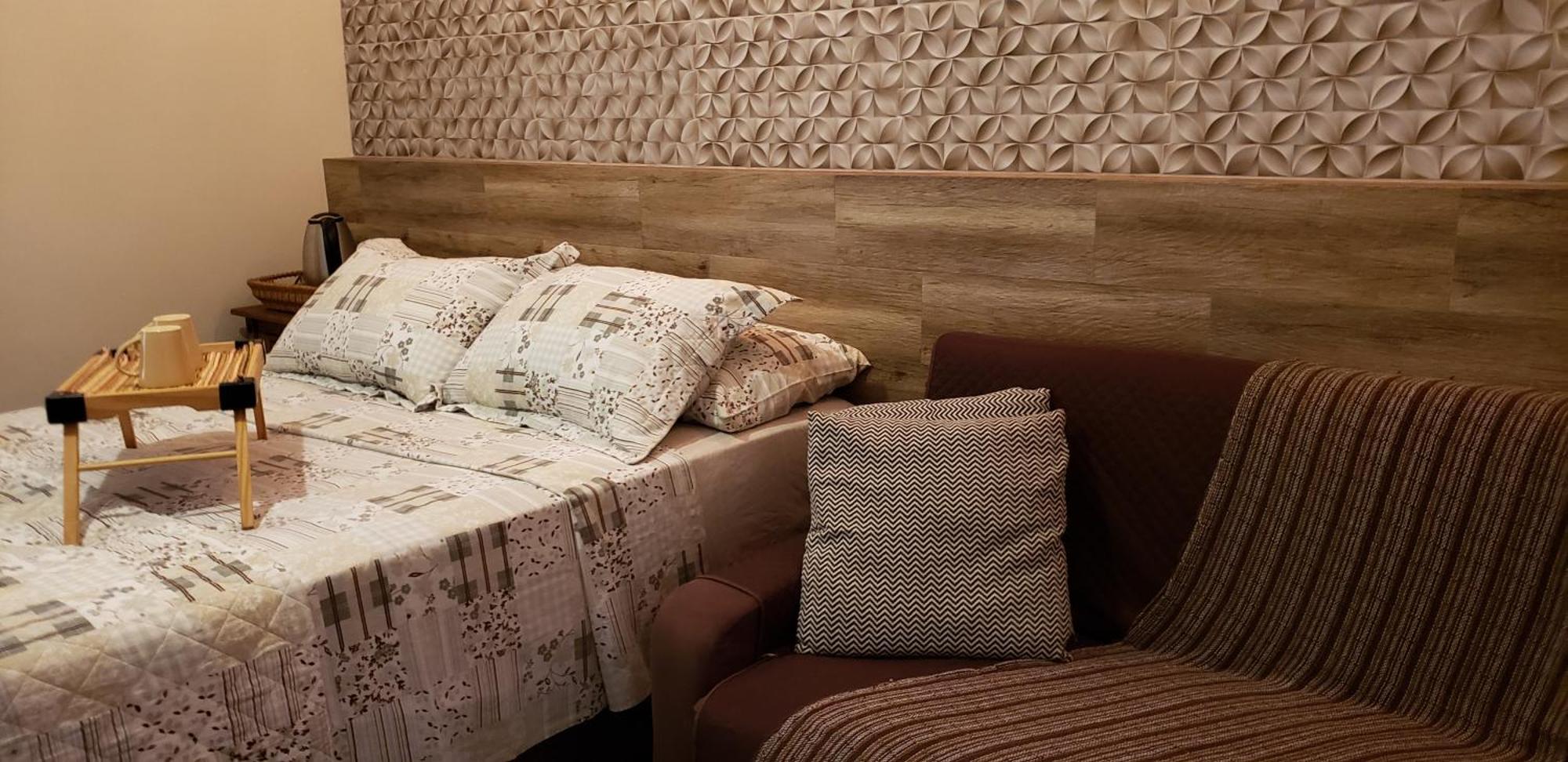 Suites Ambiente Familiar -Prox Do Thermas Águas de São Pedro 객실 사진